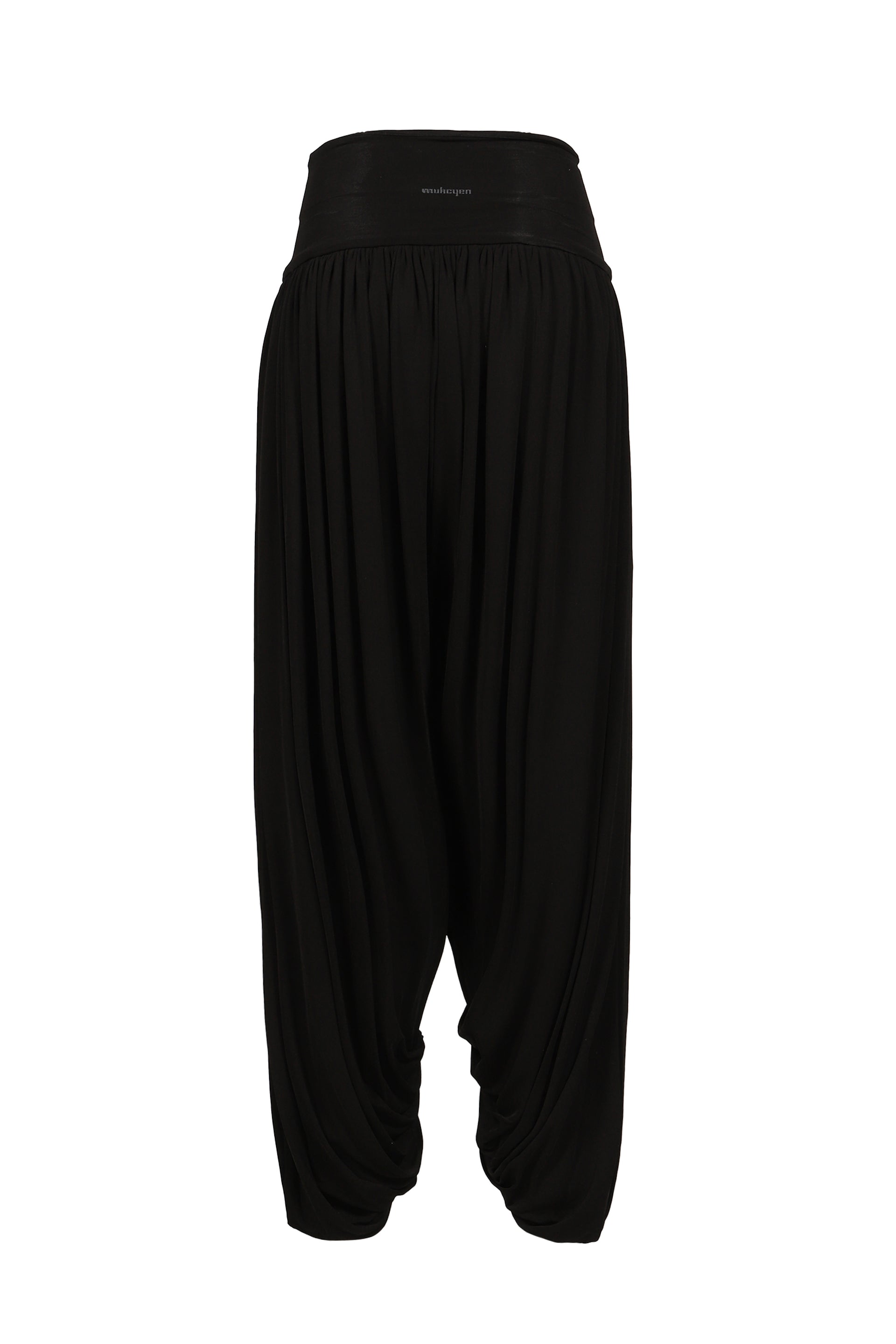 SKIN FLUID TROUSERS / BLK