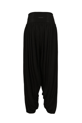 SKIN FLUID TROUSERS / BLK