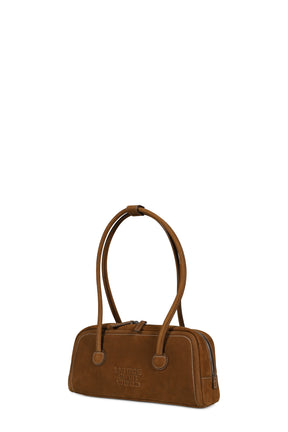 SOFT BAGUETTE BAG / CHESTNUT