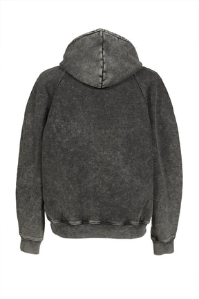 RAGLAN HOODIE / WASHED GRY