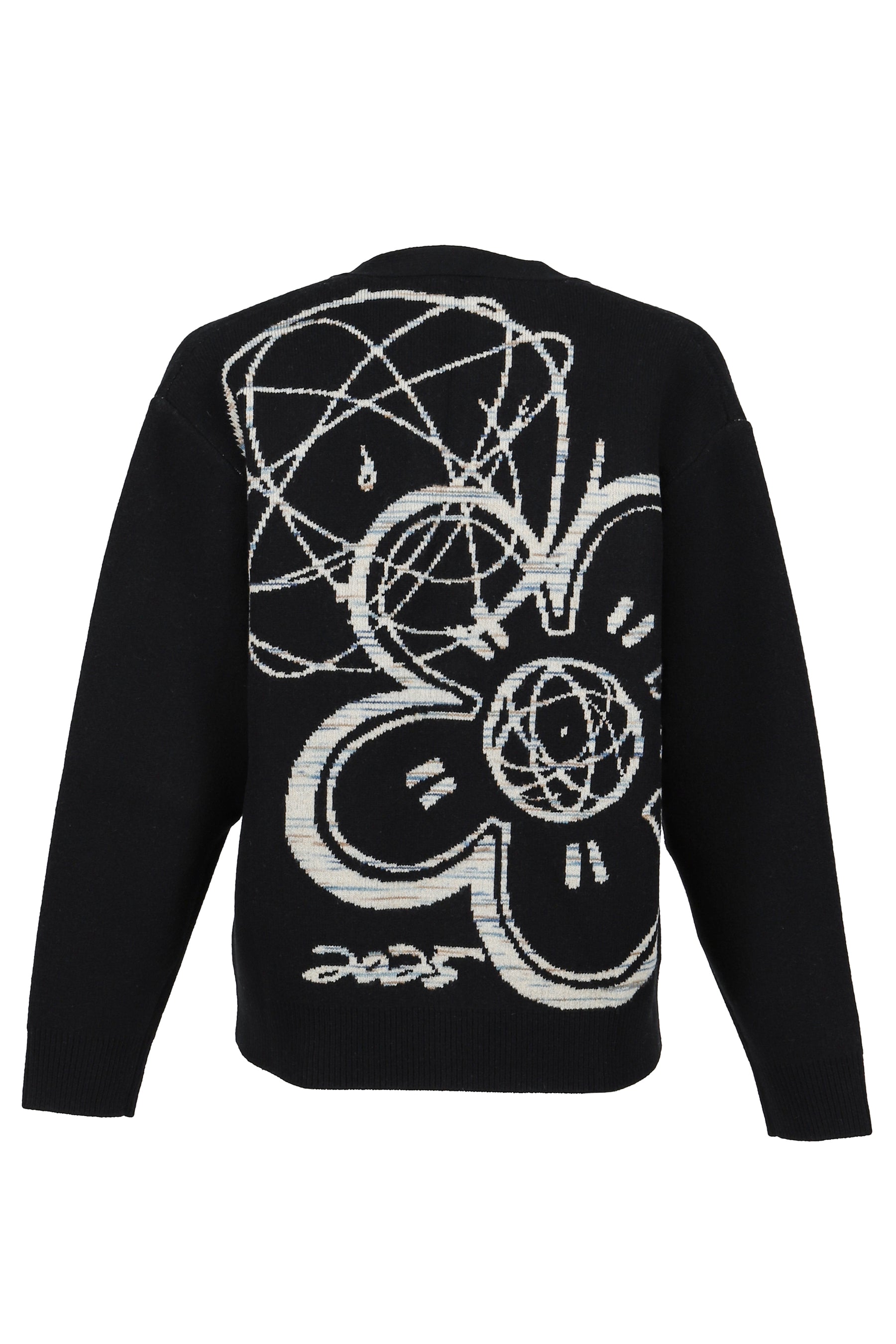 KENZO ケンゾー FW25 RWS KENZO FUTURA CARDIGAN / BLK - NUBIAN ヌビアン