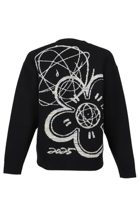 RWS KENZO FUTURA CARDIGAN / BLK