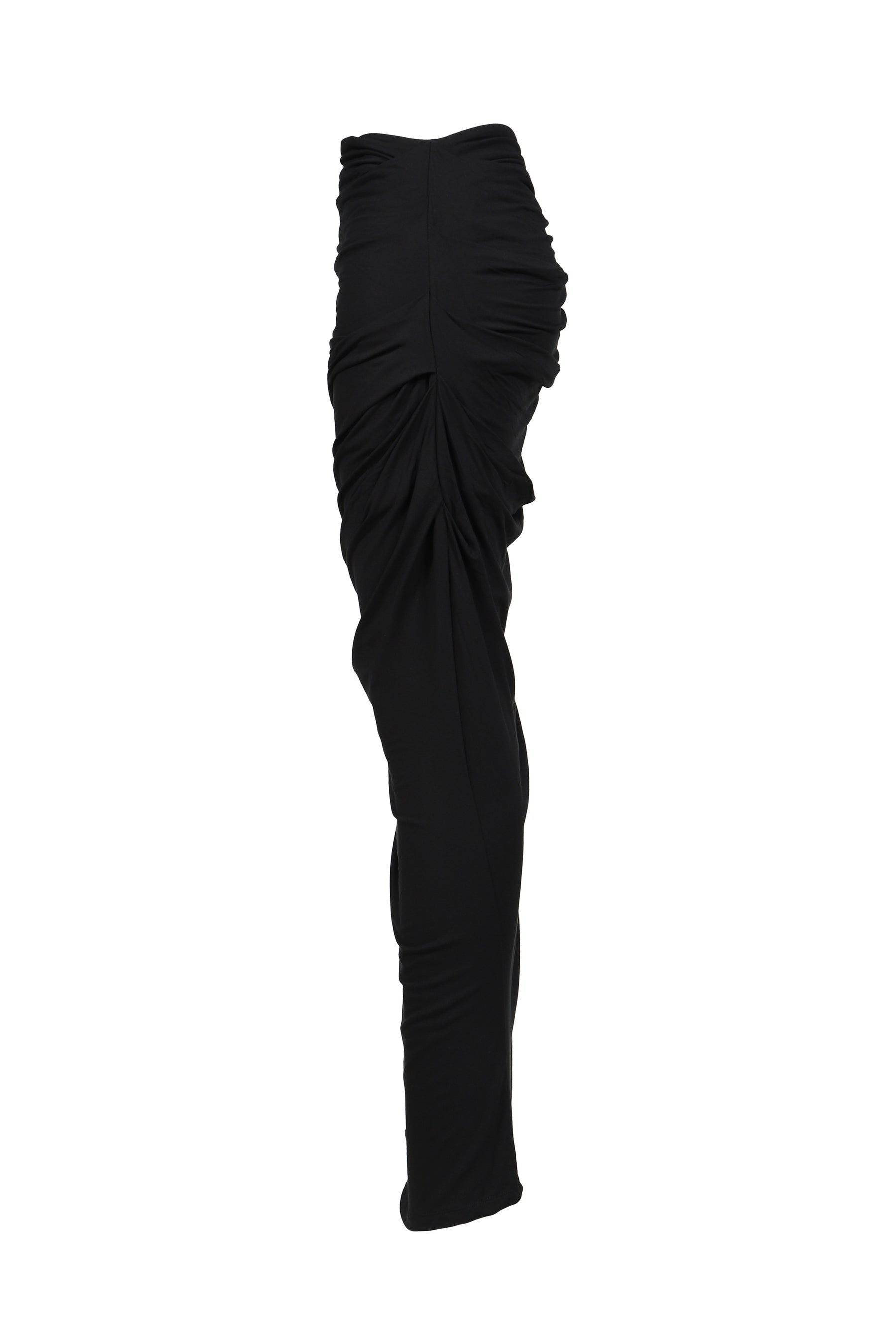 DRAPE SKIRT / BLK