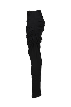DRAPE SKIRT / BLK