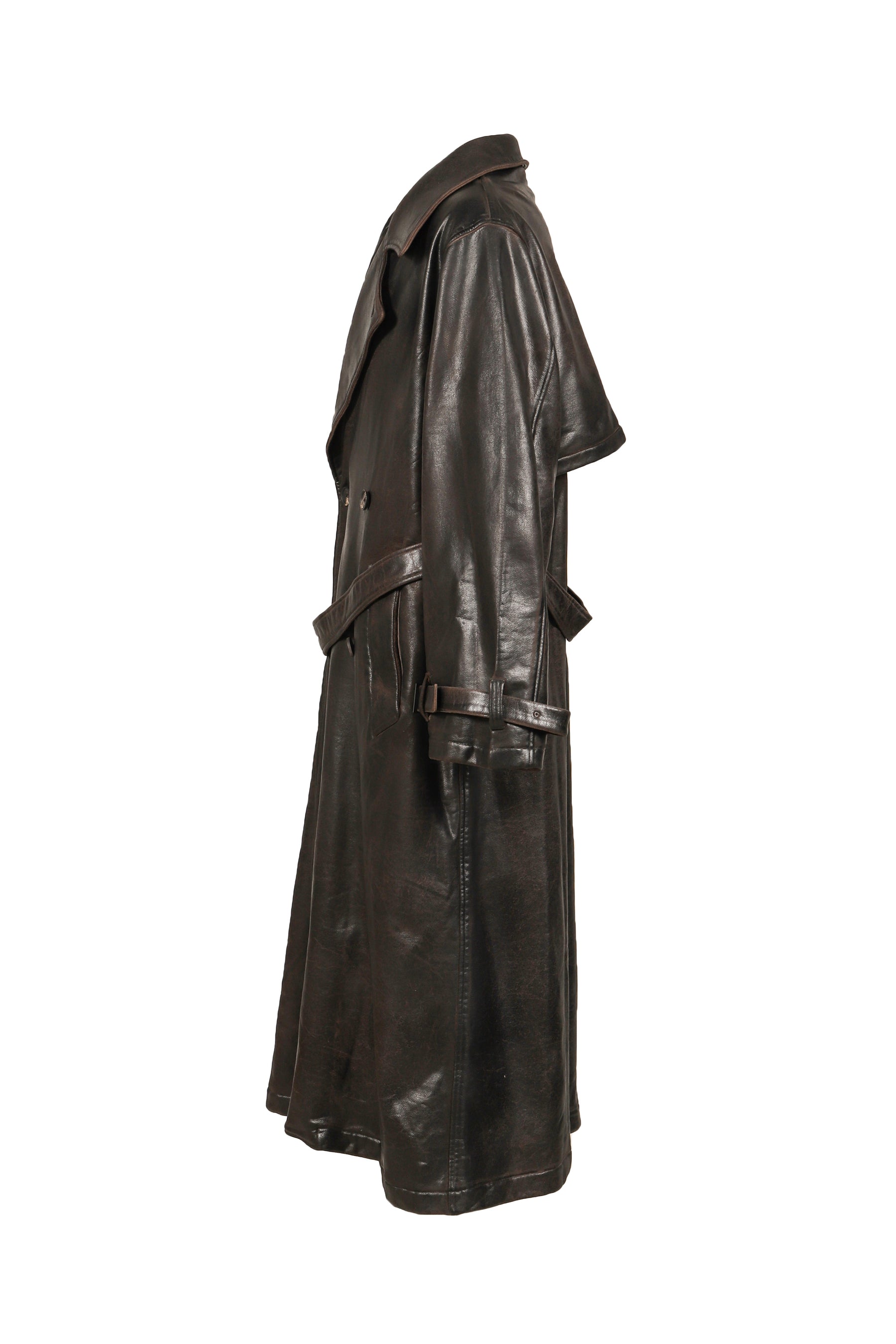 CRACKING COATED ULSTER COAT .14 / BRW