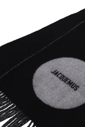 L ECHARPE ROND CARRE / BLK