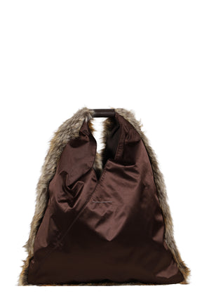 CLASSIC JAPANESE HANDBAG / CURDS &amp; WHEY/TOBACCO BRW/BLK 