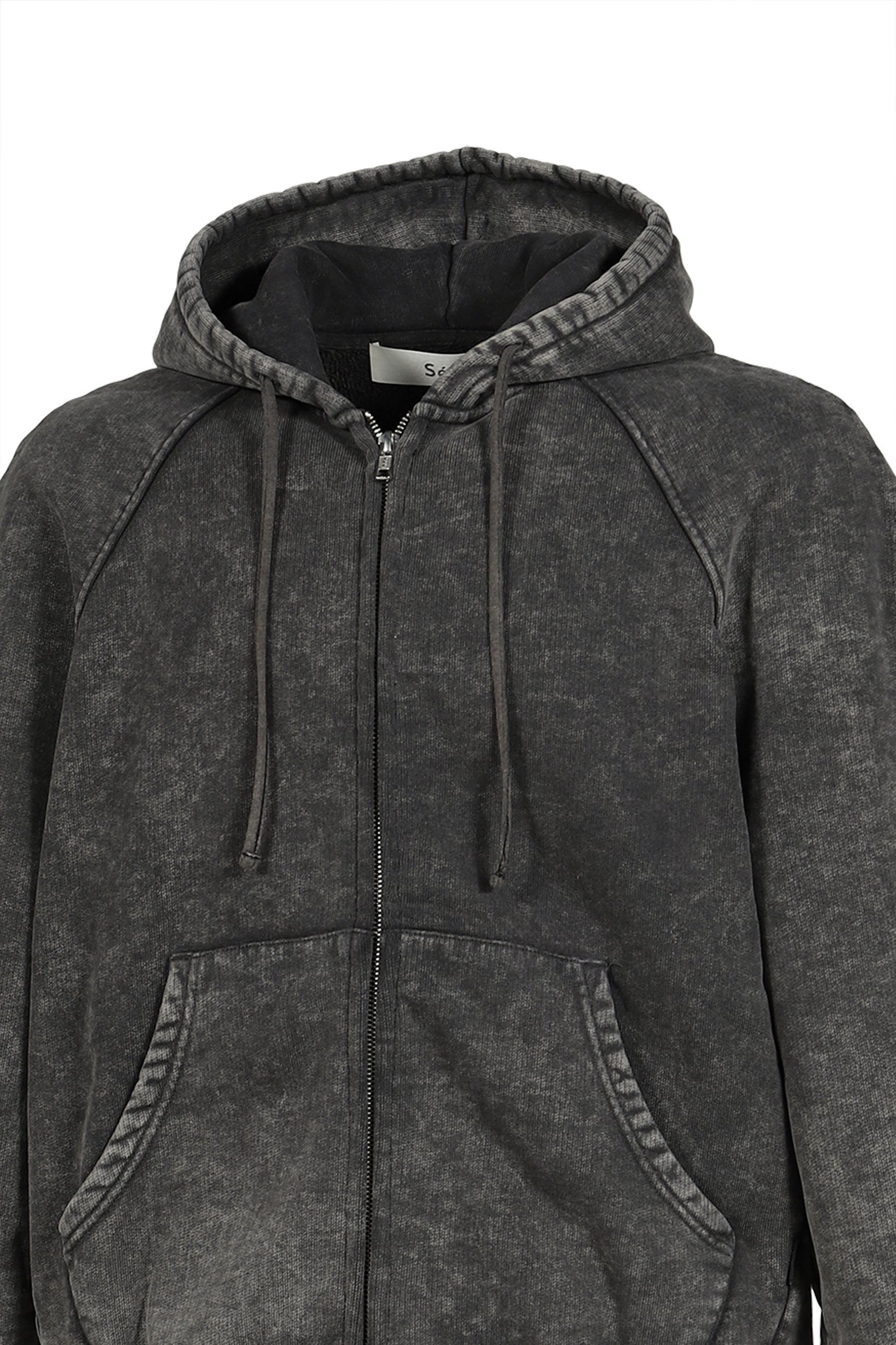 RAGLAN HOODIE / WASHED GRY