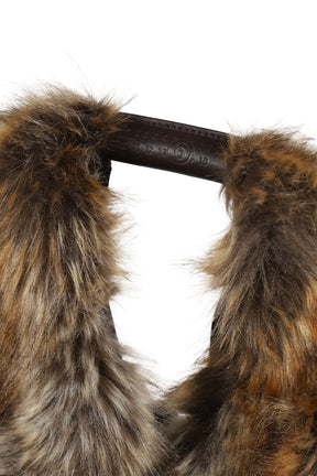 CLASSIC JAPANESE HANDBAG / CURDS &amp; WHEY/TOBACCO BRW/BLK 