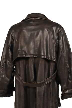 CRACKING COATED ULSTER COAT .14 / BRW