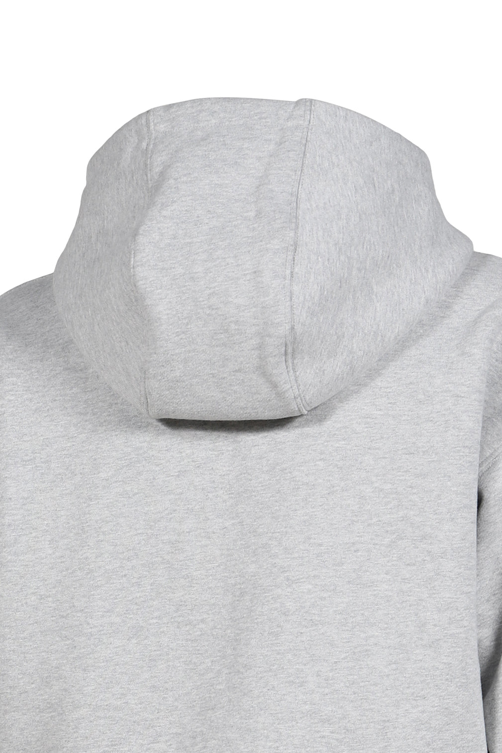 DOUBLE LAYER ZIP UP HOODIE  / GRY