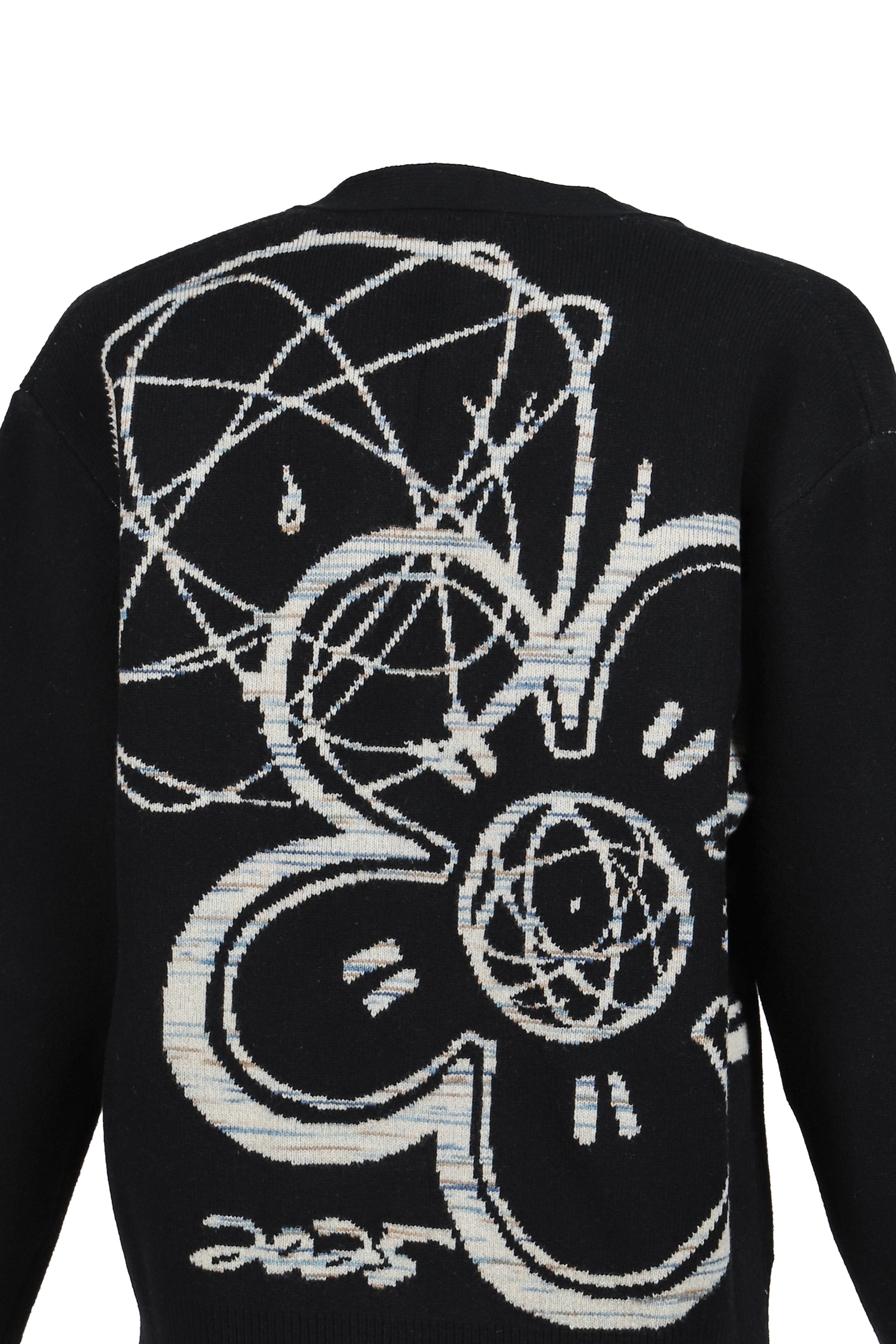 RWS KENZO FUTURA CARDIGAN / BLK