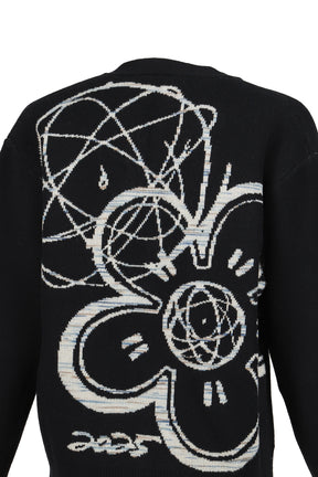 RWS KENZO FUTURA CARDIGAN / BLK
