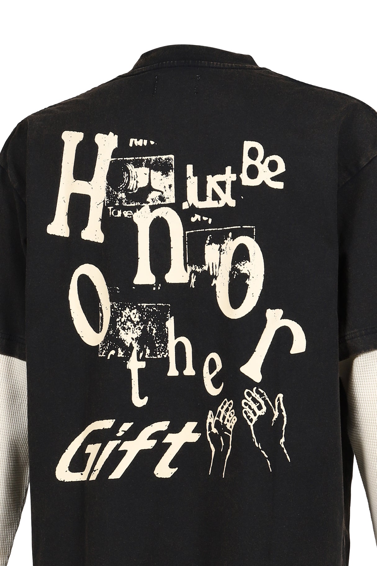 JUST BE L/S TEE / BLK