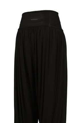 SKIN FLUID TROUSERS / BLK