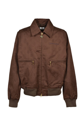 MONOGRAM COTTON BLOUSON / BRW