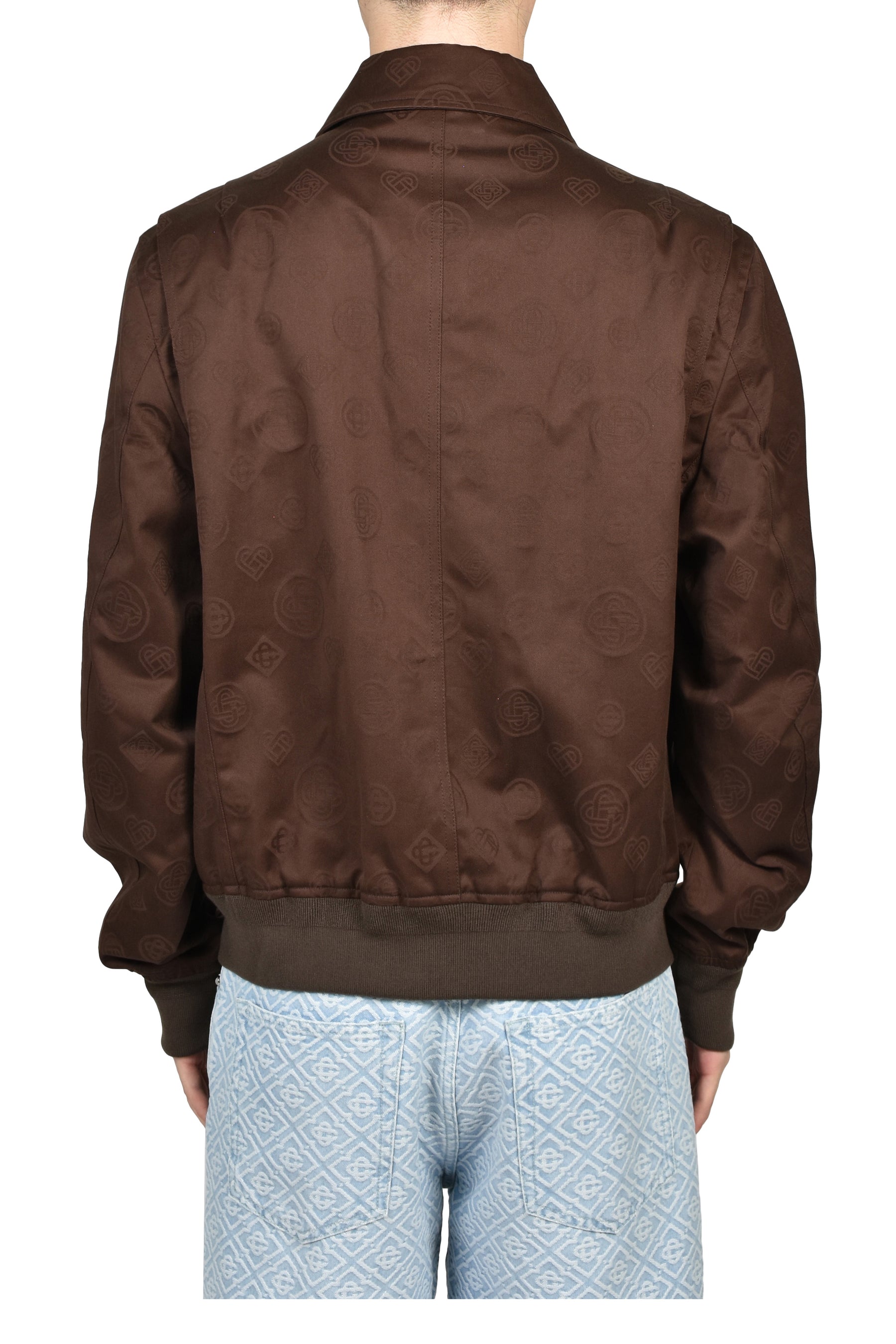 MONOGRAM COTTON BLOUSON / BRW