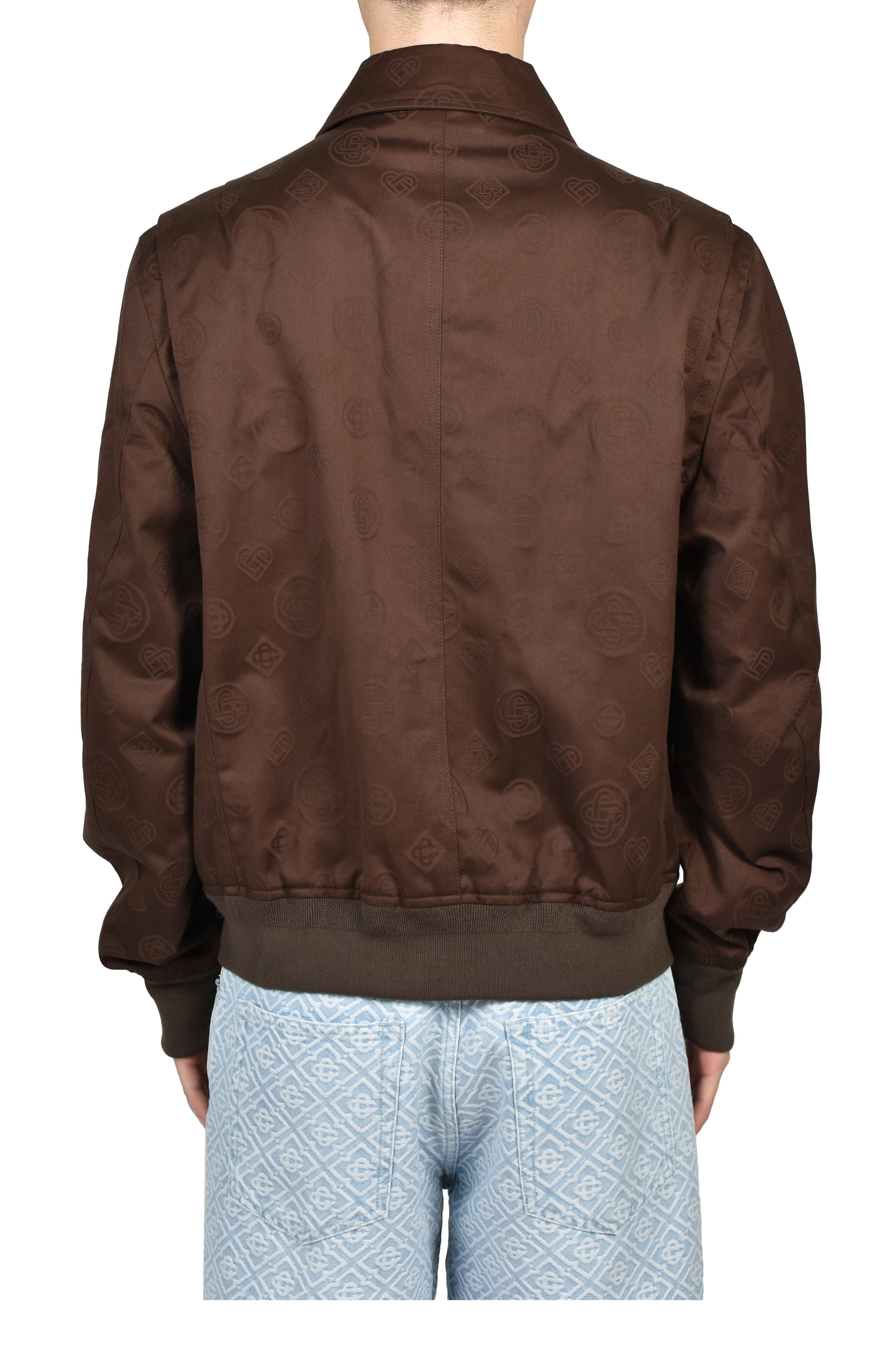 MONOGRAM COTTON BLOUSON / BRW