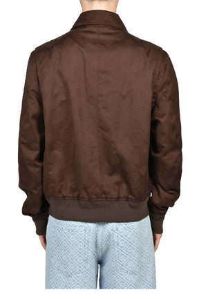 MONOGRAM COTTON BLOUSON / BRW