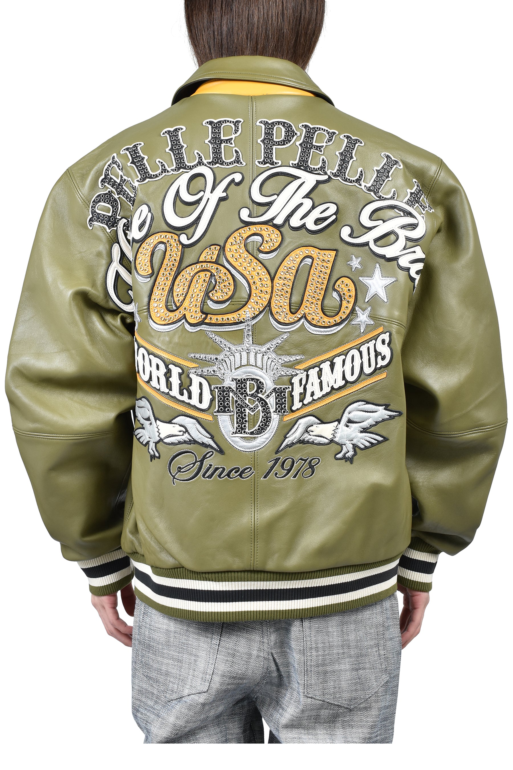 STARS AND STRIPES JACKET/OLV 