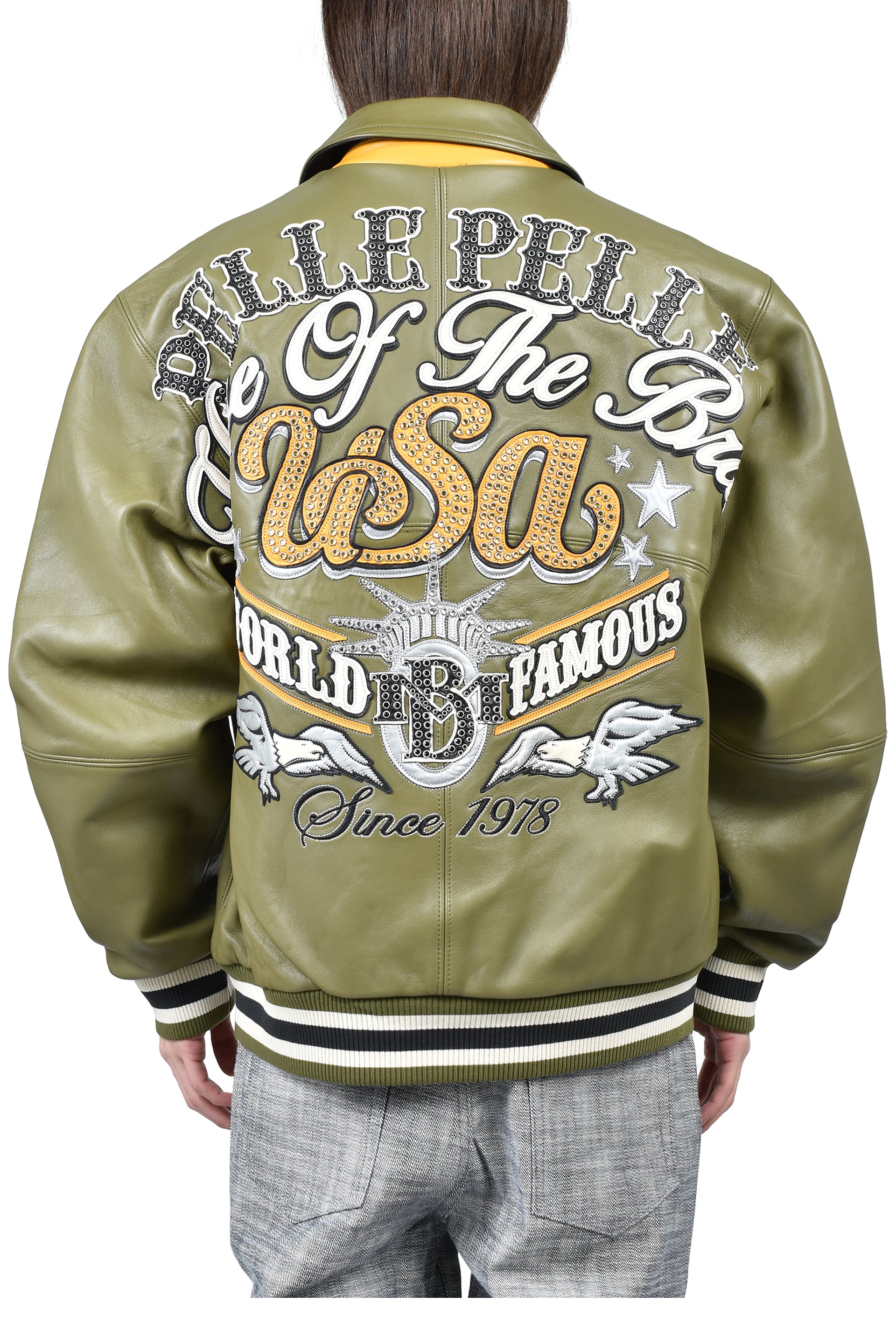 STARS AND STRIPES JACKET/OLV 