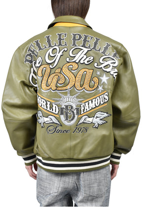 STARS AND STRIPES JACKET/OLV 