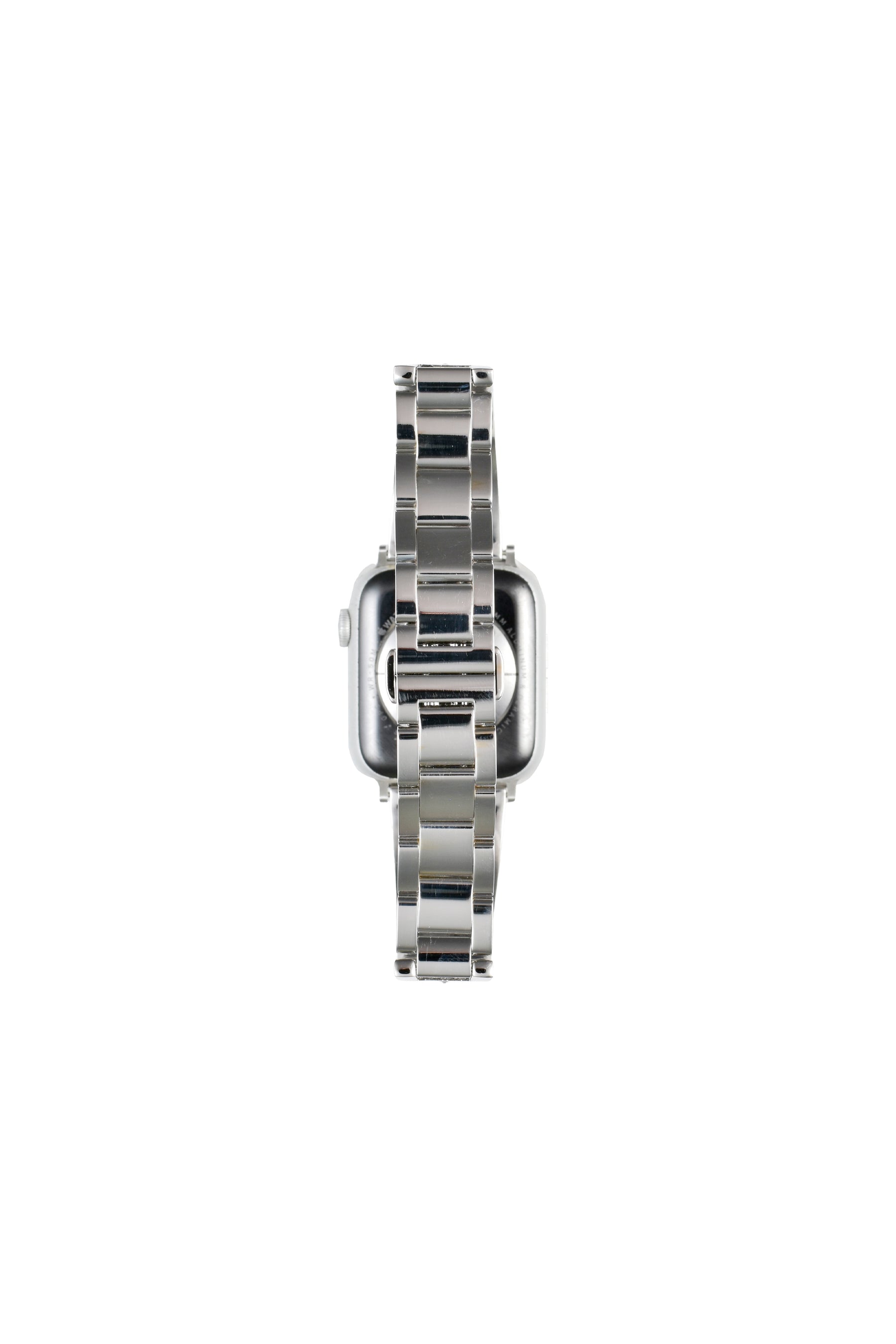METAL WATCH BELT / SIL