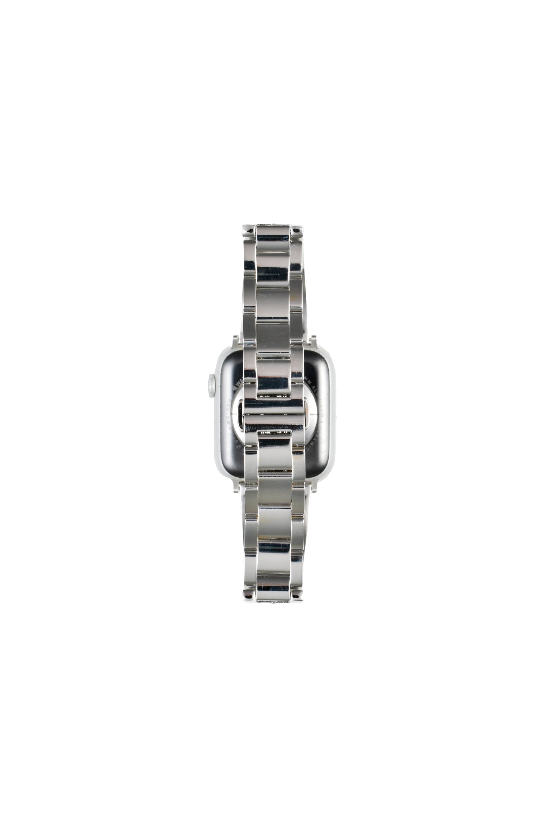METAL WATCH BELT / SIL