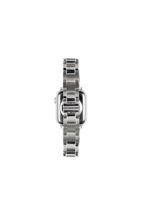 METAL WATCH BELT / SIL