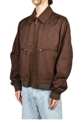 MONOGRAM COTTON BLOUSON / BRW