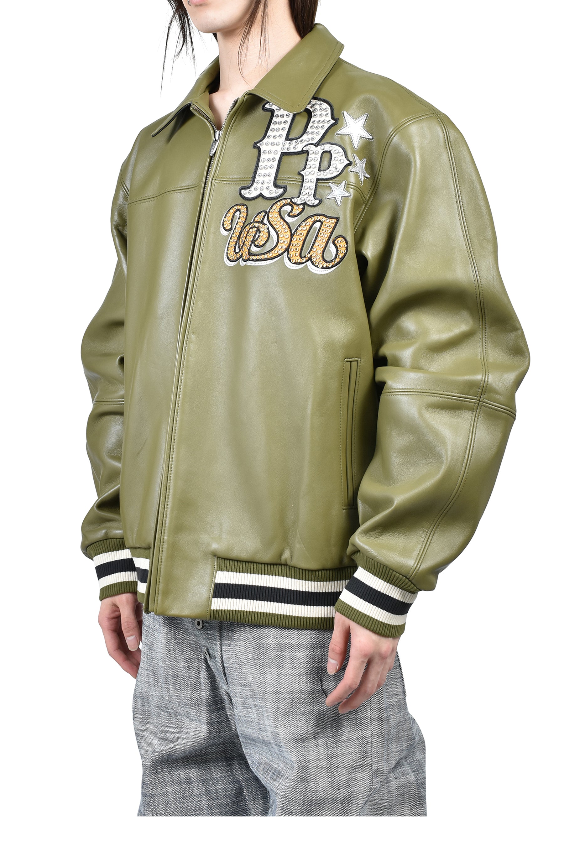 STARS AND STRIPES JACKET/OLV 