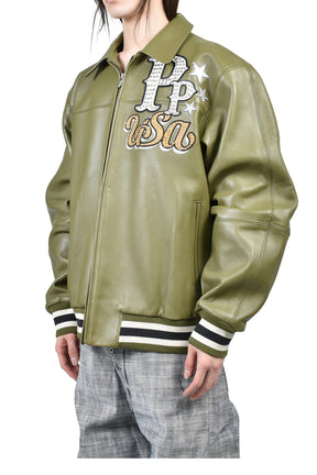 STARS AND STRIPES JACKET/OLV 