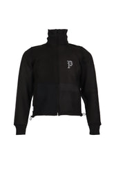 FLEECE BCKD JERSEY BLACK INSIDE OUT FLEECE JACKET / BLK 
