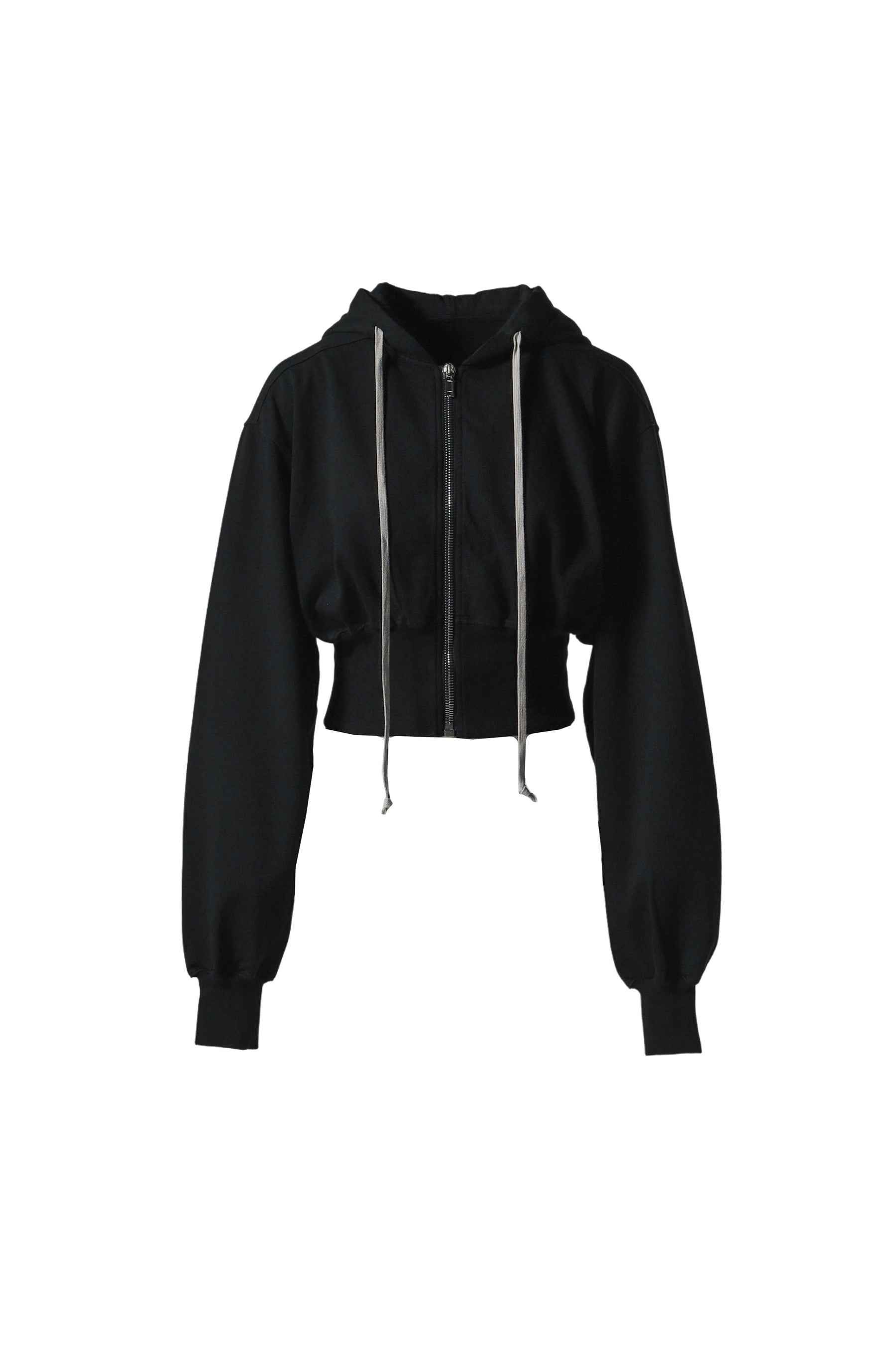 TATLIN ZIPPED HOODIE / BLK