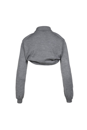 LIFTED CARDIGAN / GRY