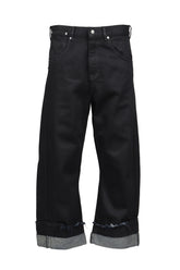 OVERSIZED DENIM TROUSERS / IND/COAT