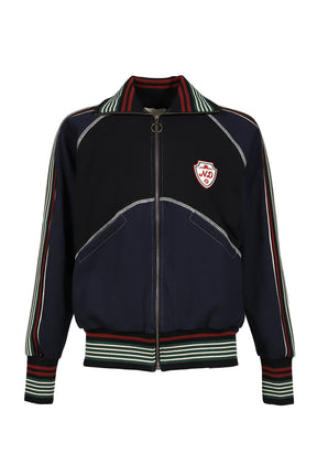 TRACK TOP /BLK/NVY