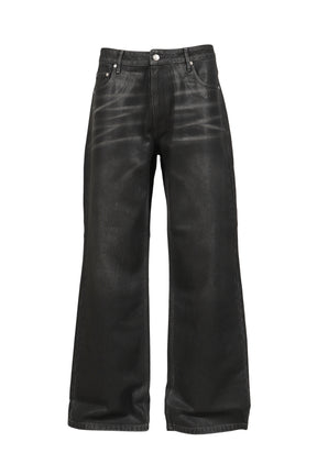 AUSTIN COATED JEANS / BLACK 