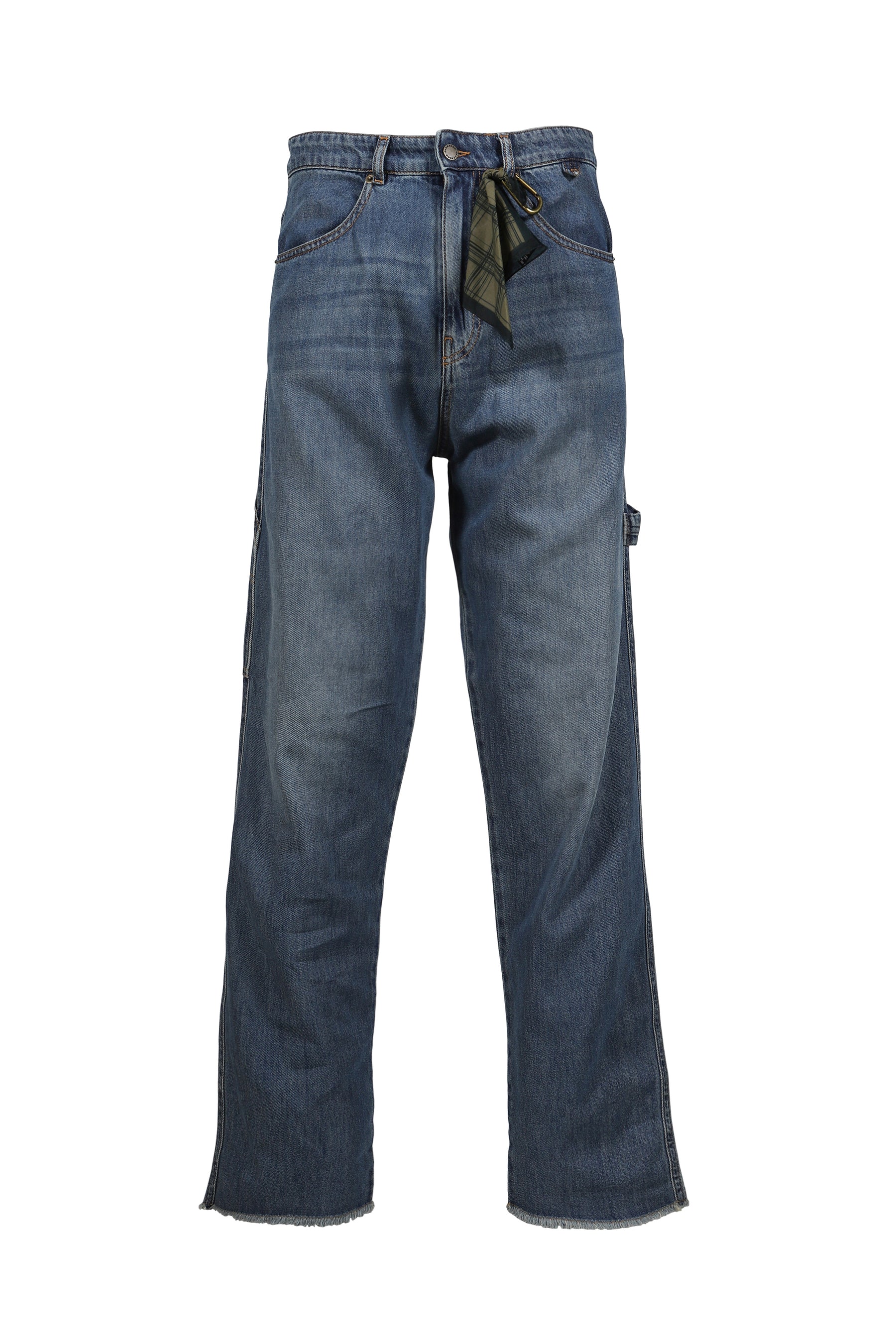 DARKPARK JOHN - RELAX FIT WORKER TENCEL DENIM / SLATE VINTAGE