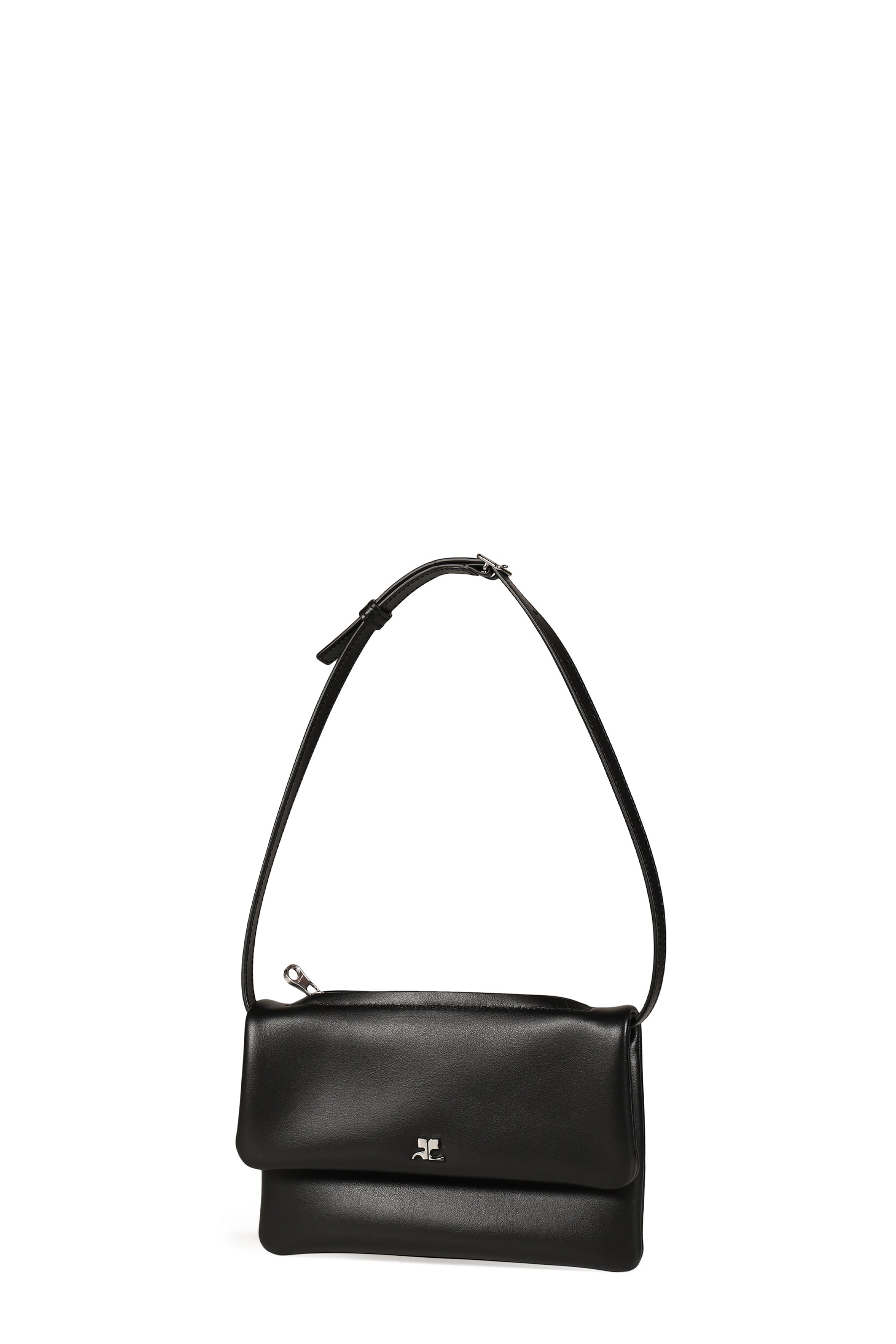CUFF LEATHER MINI CLUTCH / BLK