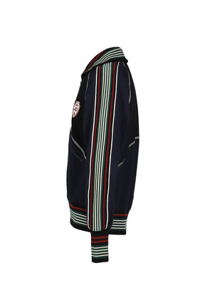 TRACK TOP /BLK/NVY