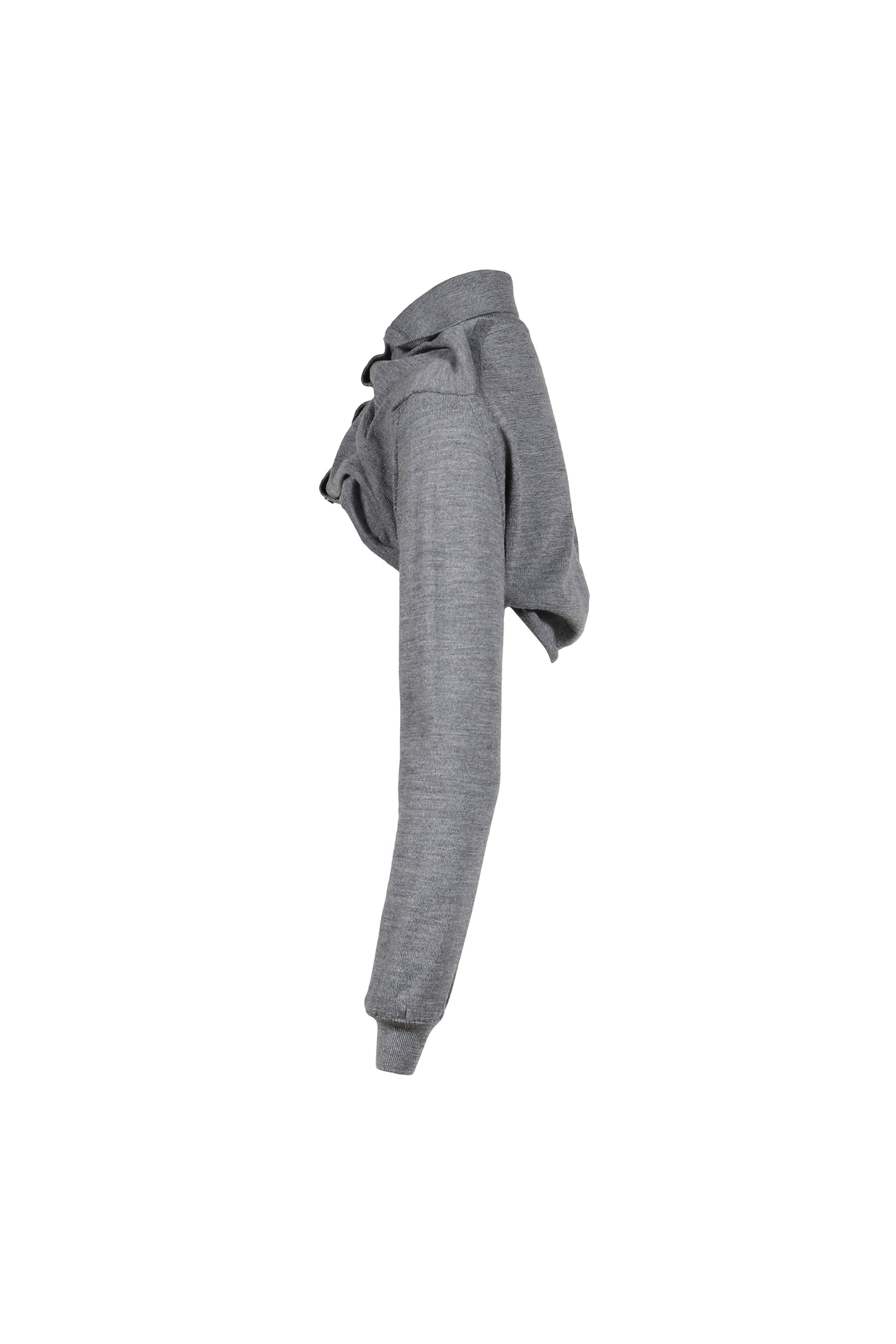 LIFTED CARDIGAN / GRY