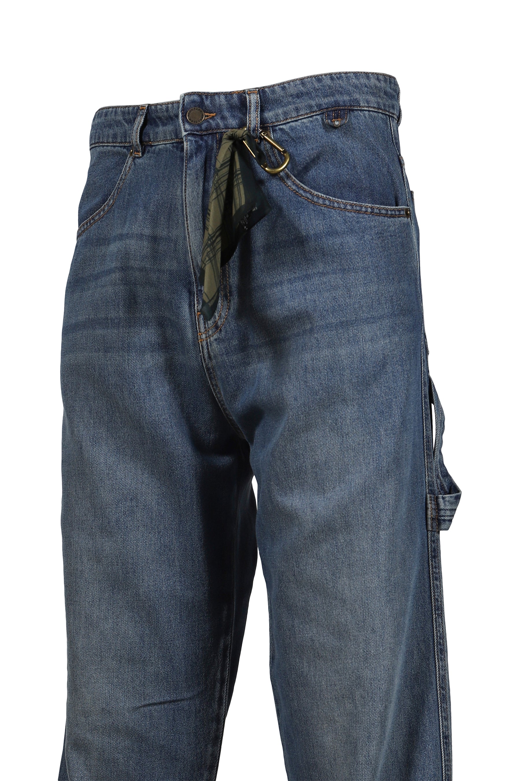 DARKPARK JOHN - RELAX FIT WORKER TENCEL DENIM / SLATE VINTAGE