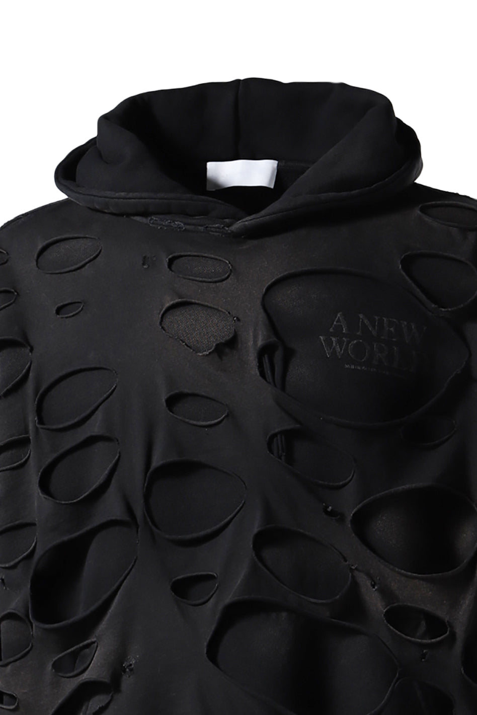 ALEXANDER DIGENOVA A NEW WORLD HOODIE / VINTAGE BLK