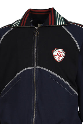 TRACK TOP /BLK/NVY