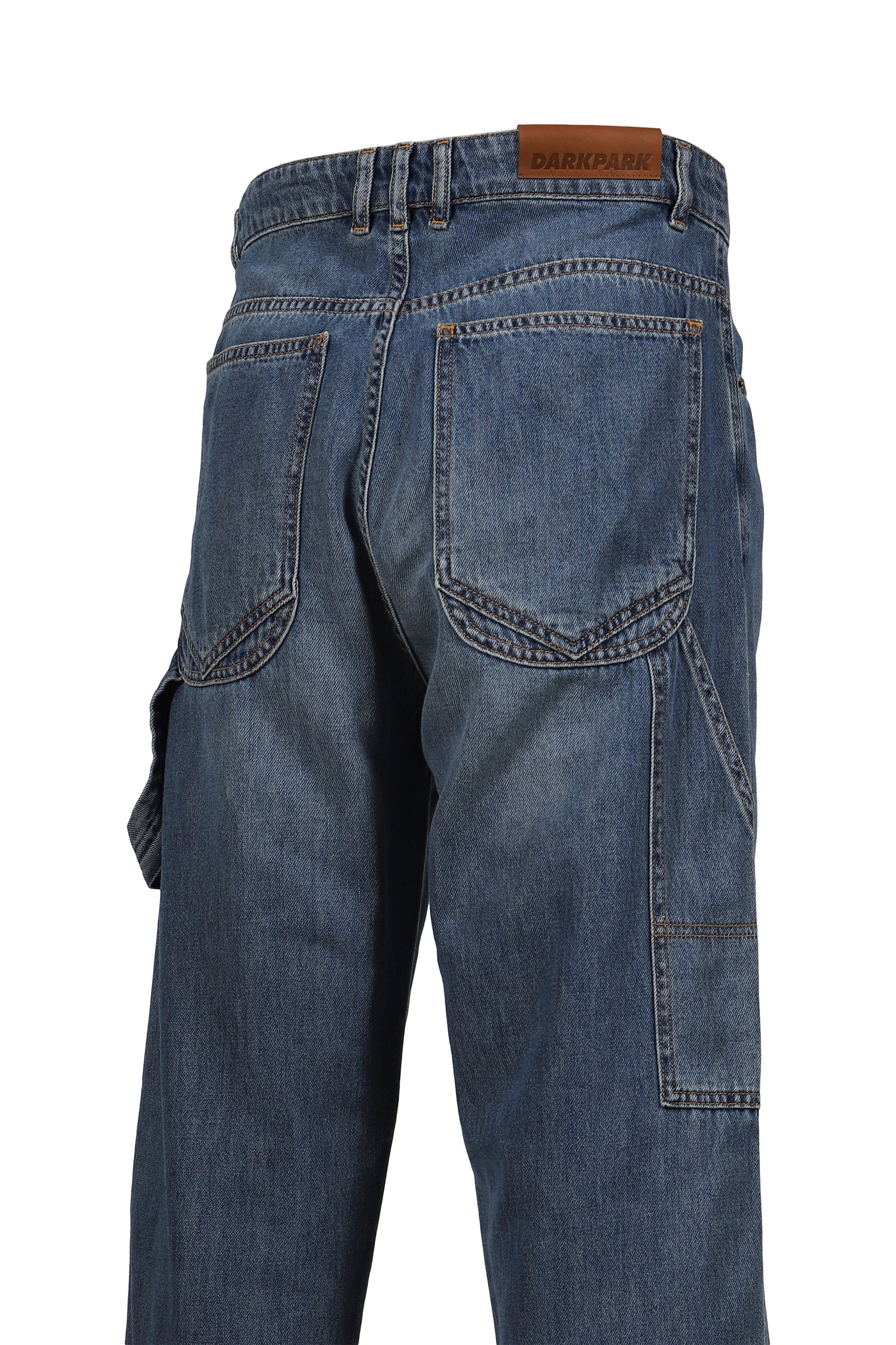 DARKPARK JOHN - RELAX FIT WORKER TENCEL DENIM / SLATE VINTAGE