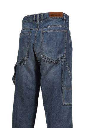 DARKPARK JOHN - RELAX FIT WORKER TENCEL DENIM / SLATE VINTAGE