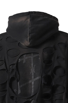 ALEXANDER DIGENOVA A NEW WORLD HOODIE / VINTAGE BLK