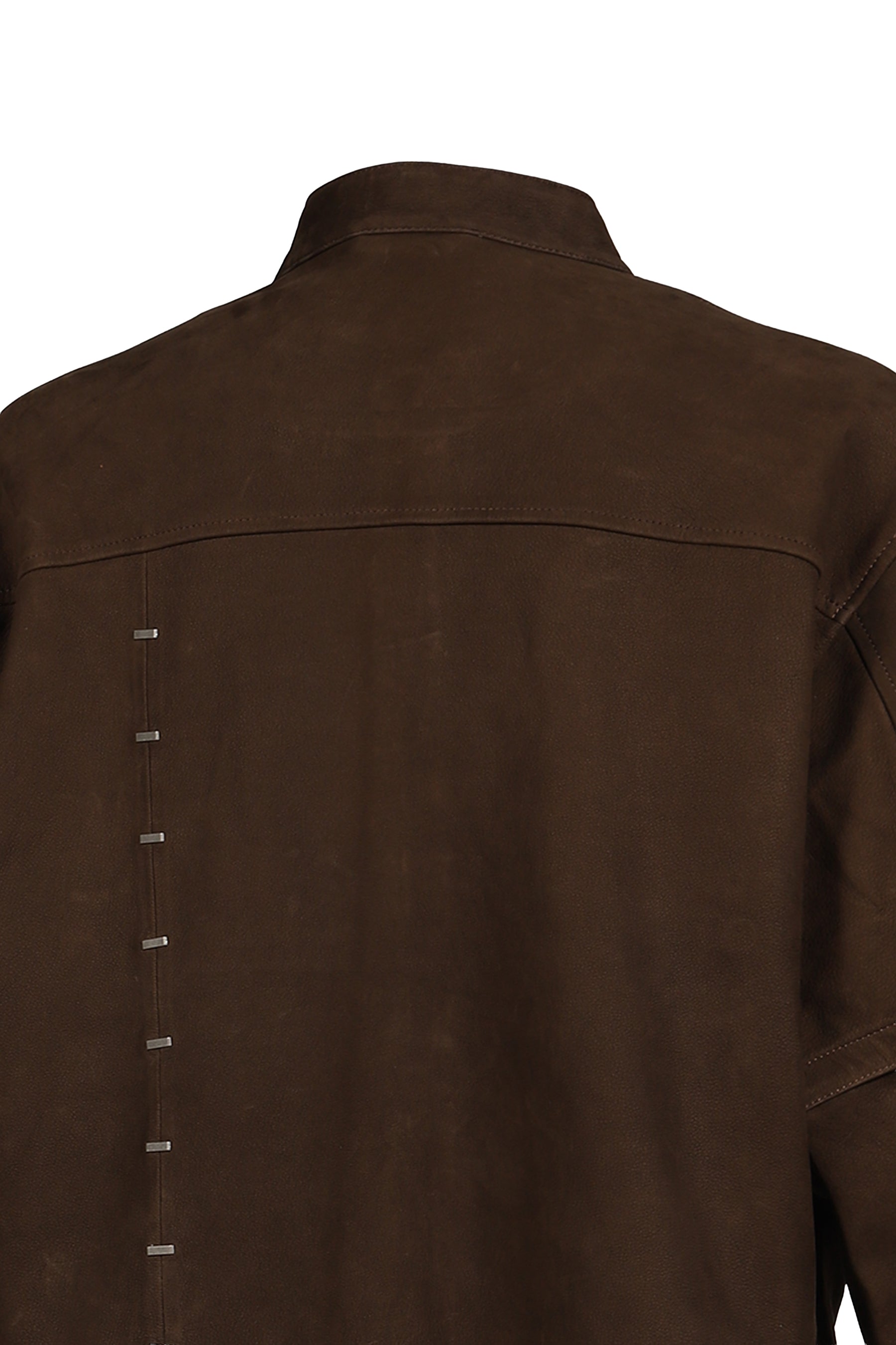 ×JIAN YE VIKTOR LEATHER JACKET W/DETTACHABLE SLEEVES / BRW