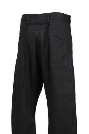 OVERSIZED DENIM TROUSERS / IND/COAT